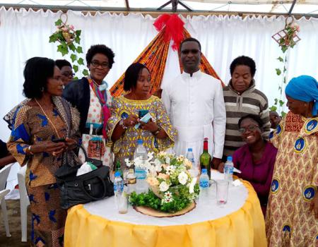 4 Juillet 2021 A La Ceremonie De La Prise De Soutane De Abbe Serges N Dri Neuba Du Diocese De Yopougon