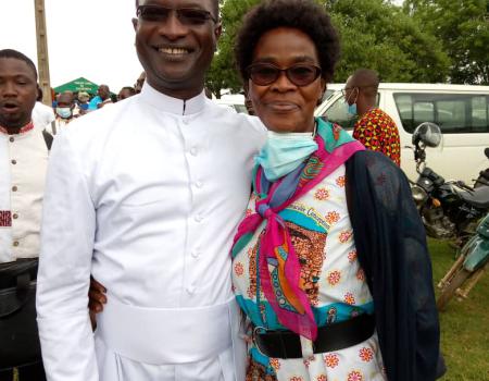 4 Juillet 2021 A La Ceremonie De La Prise De Soutane De L Abbe Serges N Dri Neuba Diocese De Yopougon.4