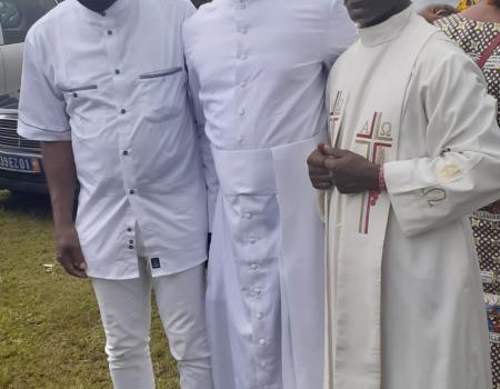 4 Juillet 2021 A La Ceremonie De La Prise De Soutane De L Abbe Serges N Dri Neuba Diocese De Yopougon