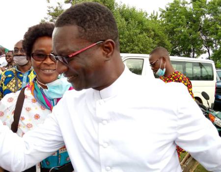 Cérémonie de la prise de soutane de l'abbé Serges N'dri NEUBA du diocèse de Yopougon